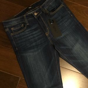 NWT Vervet Size 28 skinny ankle dark jeans